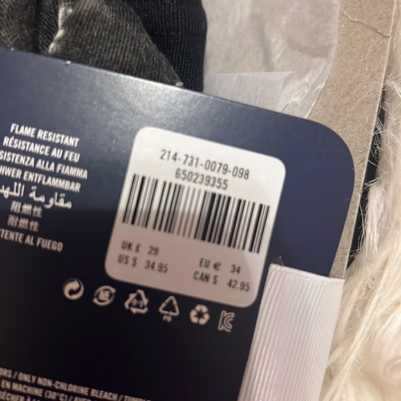 NWT boys Abercrombie pajama set size 7/8 - Picture 4 of 4